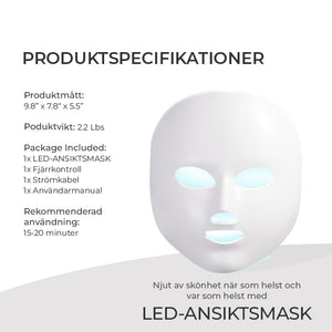(40% Rabatt) Professionell LED-Ansiktsmask